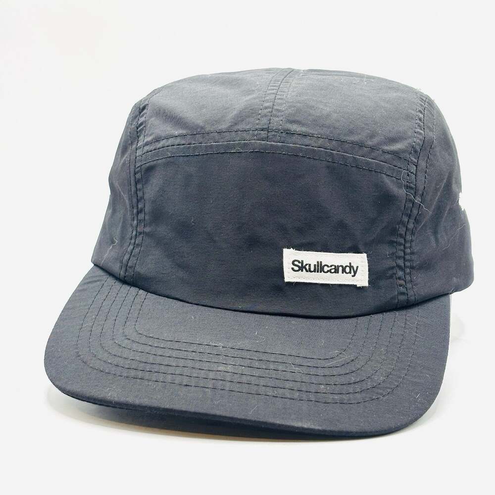 Skullcandy Hat Cap Strap Back Mens One Size Black V2 5 Panel Lightweight